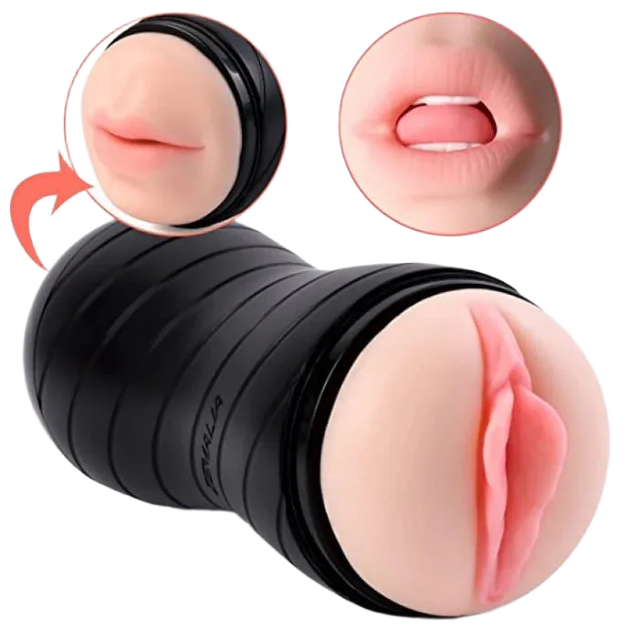 Zemalia Dual End Male Masturbator Affordable Realistic Silicone Pleasure