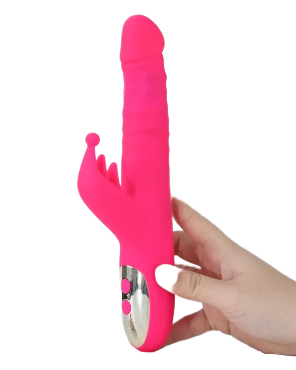 Zemalia Zora Beaded Vibrating Handheld Dildo Female Pleasure Device