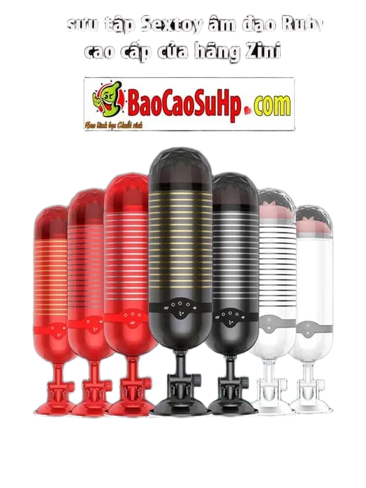 Zini Black Shark Automatic Contracting Vagina Dual Pleasure