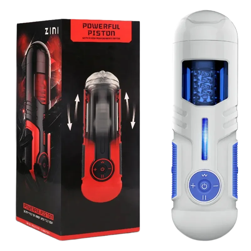 Zini Powerful Piston Male Masturbator Auto Vibrating 15 Modes