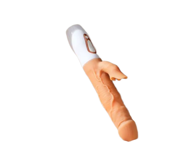 ZZ024 Rabbit Ear Textured Suction Vibrator Realistic